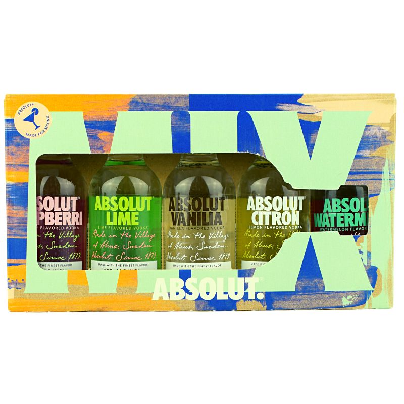 Absolut Vodka Mixed Flavours Miniset