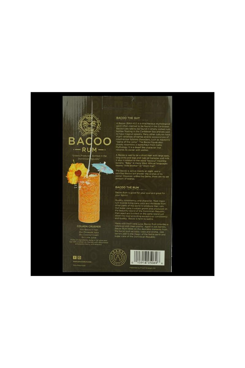 Bacoo Rum 11 Years GS – Rückansicht