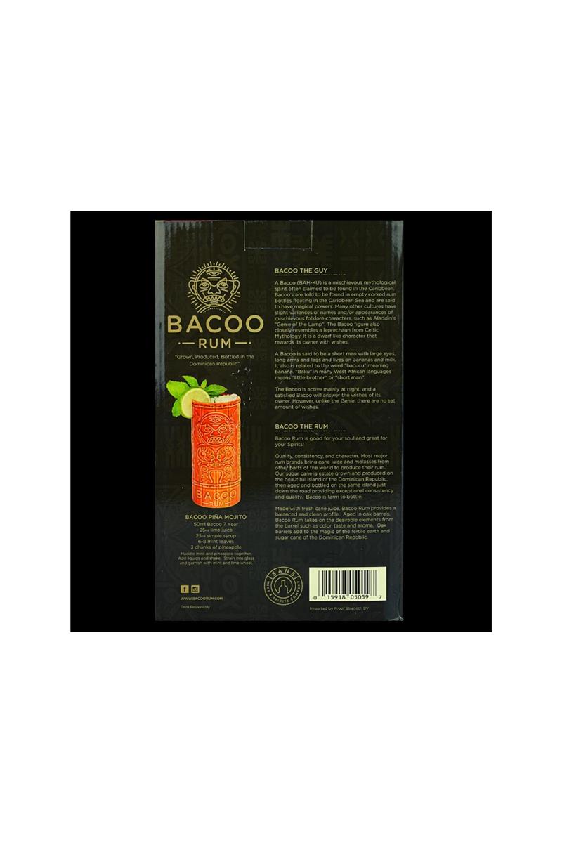 Bacoo Rum 7 Years GS – Rückansicht