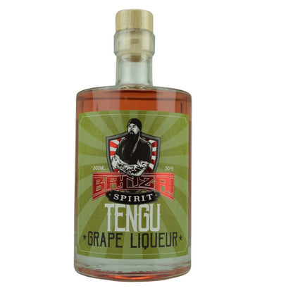 Banzai Tengu Grape Liqueur – Produktansicht
