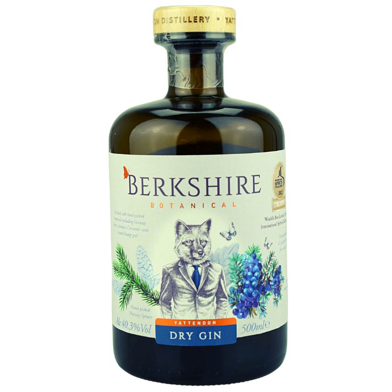 Berkshire Dry Gin – Produktansicht