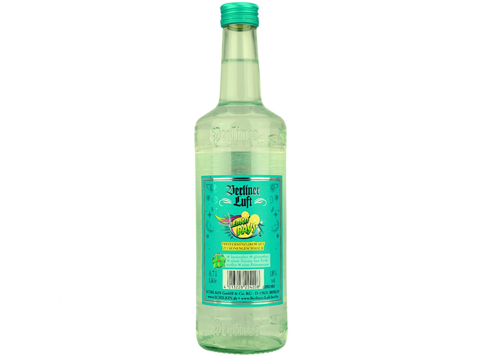 Berliner Luft Lemon Days – Rückansicht