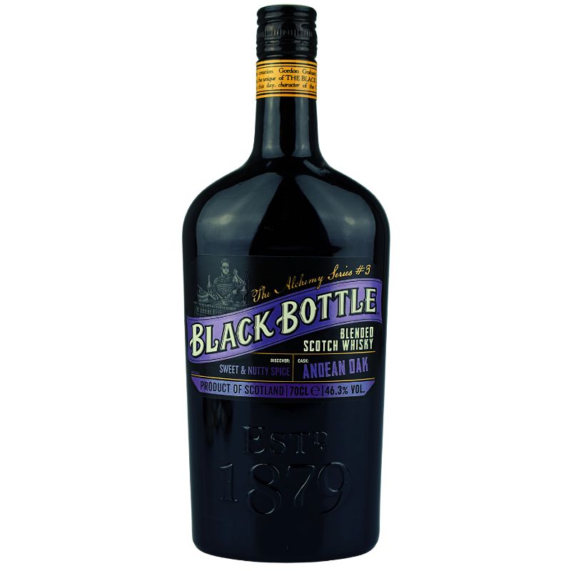 Black Bottle Andean Oak