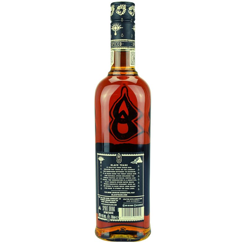 Black Tears Spiced Rum – weitere Produktansicht