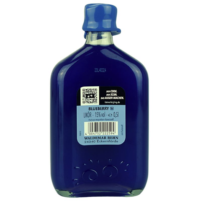 Kleiner Feigling Blueberry 0,5L – weitere Produktansicht
