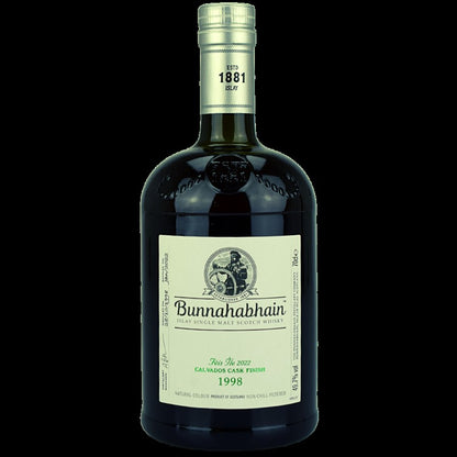 Bunnahabhain 23 Jahre - 1998 Calvados Cask – Produktansicht