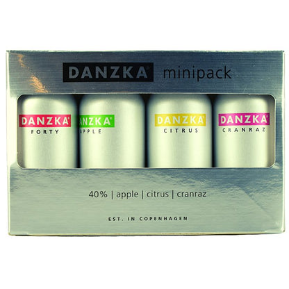 Danzka Vodka Mini Pack 4 x 0,05L