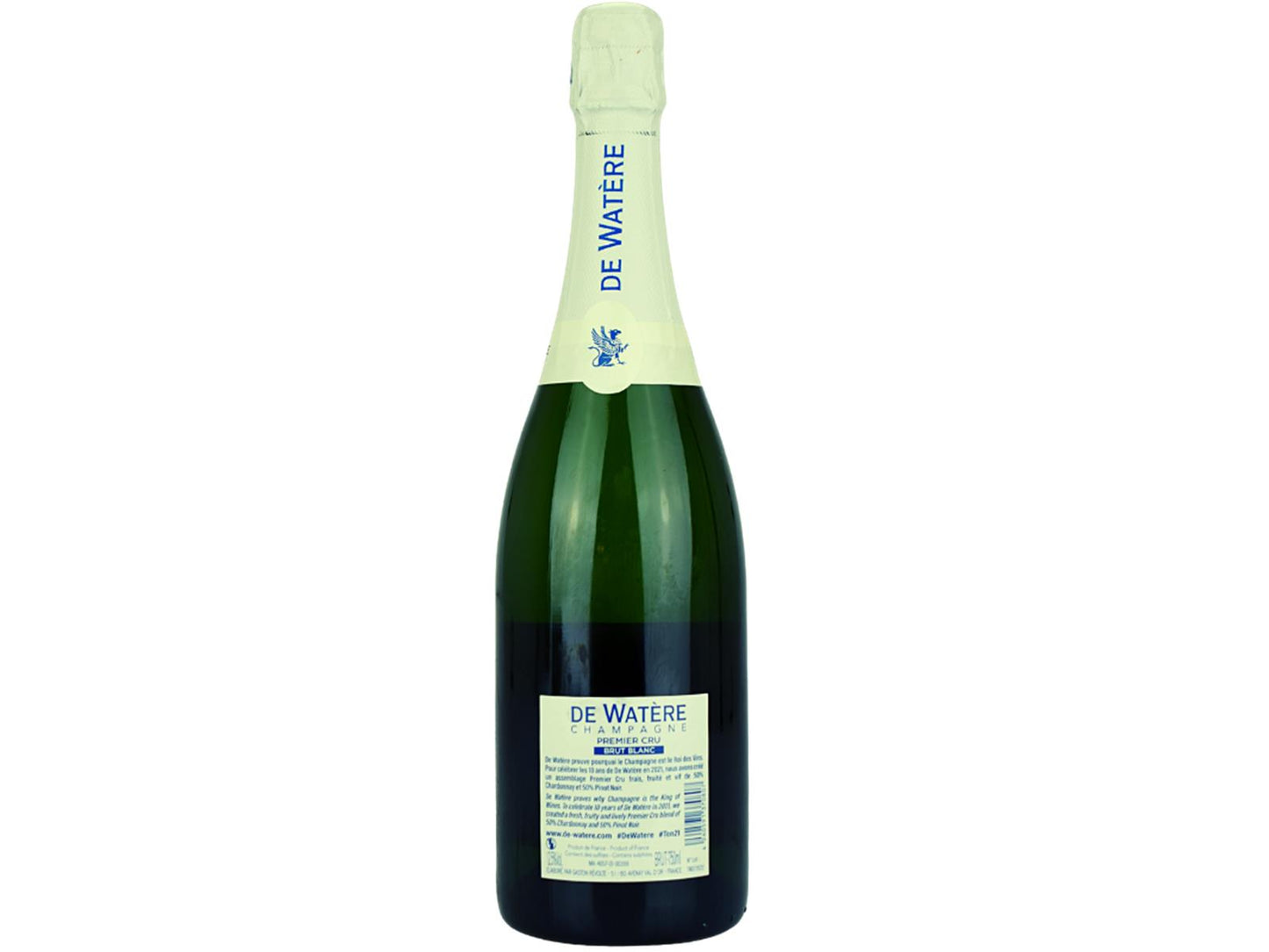 De Watére Ten 21 Champagner Premier Cru Brut – Rückansicht