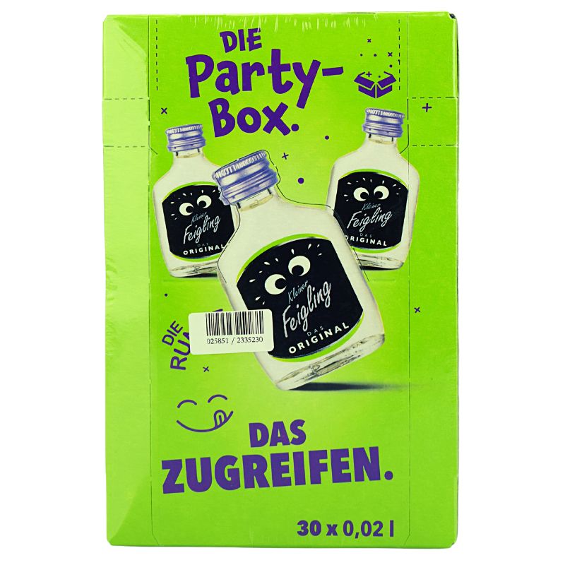 Kleiner Feigling Original Die Party Box – Verpackungsansicht