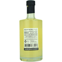 Frankfurter Schuss – Flasche in Rückansicht