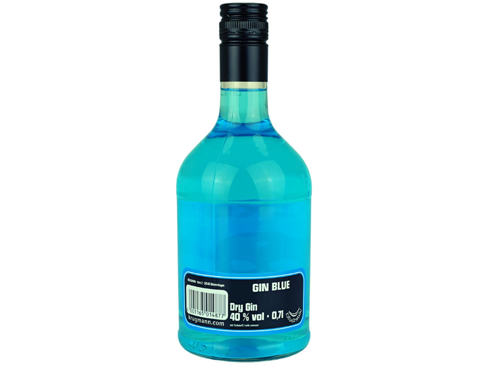 Fuckoff Blue Gin – Rückansicht