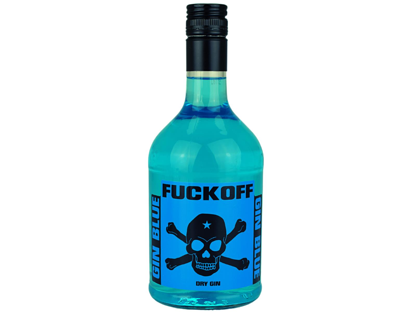 Fuckoff Blue Gin – Produktansicht