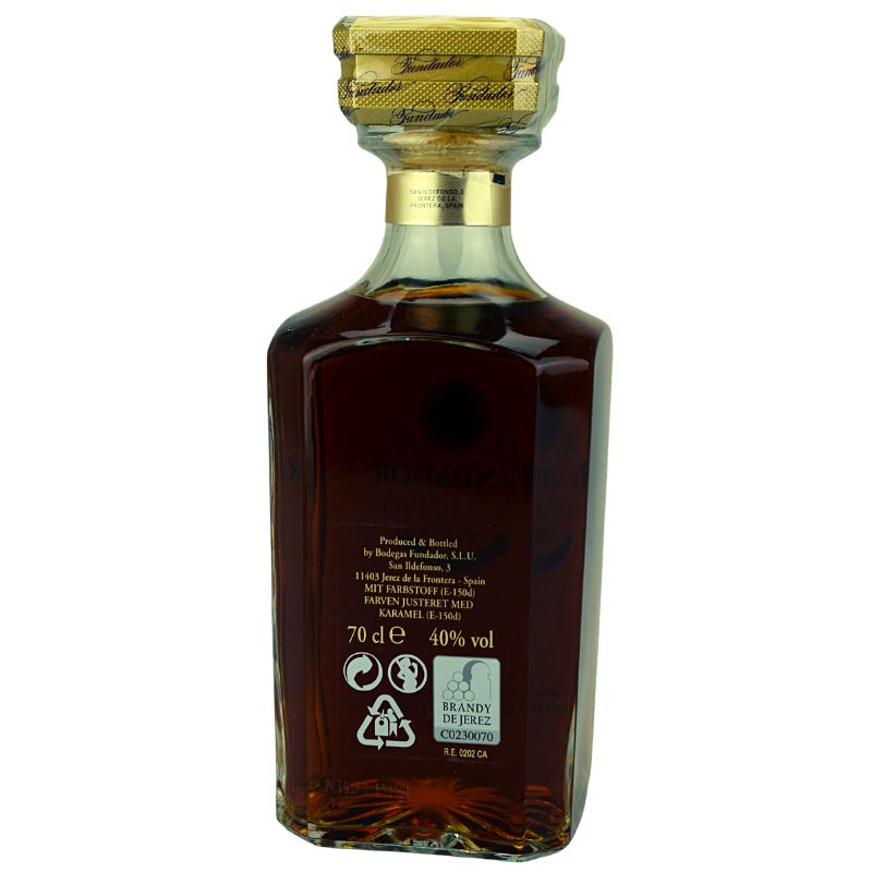 Fundador Brandy – weitere Produktansicht