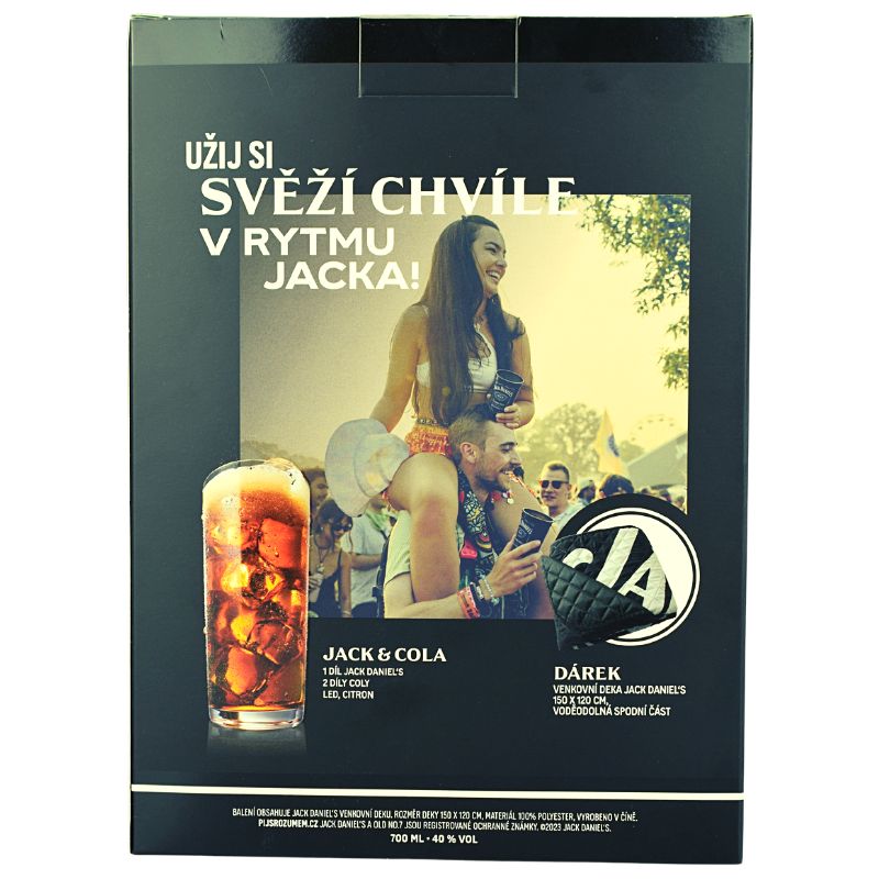 Jack Daniels No.7 Whiskey Set Picknick