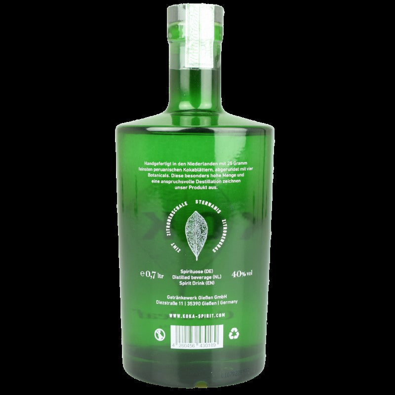 Koka Coka leaf – Rückansicht