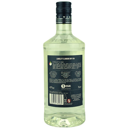 Langleys London Dry Gin – weitere Produktansicht