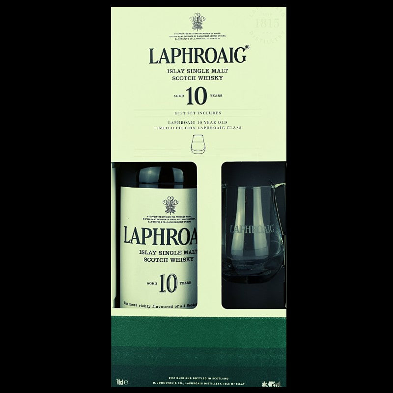 Laphroaig 10 Jahre Limitid Edition m. Glas