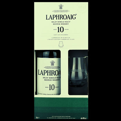 Laphroaig 10 Jahre Limitid Edition m. Glas