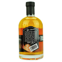 Leckerbock Vodka Karamell – Flasche in Rückansicht