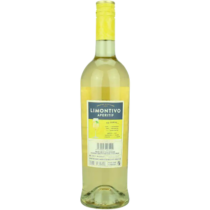 Limontivo Aperitif – Flasche in Rückansicht