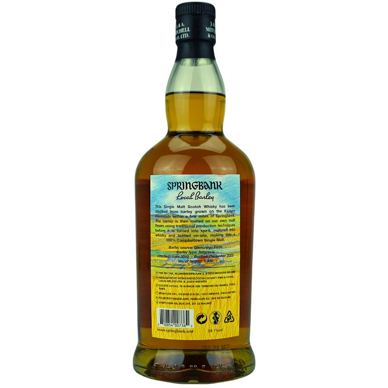 Springbank Local Barley 13 Jahre 2024 – weitere Produktansicht