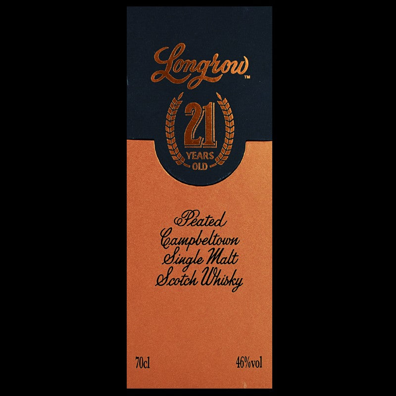 Longrow 21 Jahre Peated Release 2023 – Verpackungsansicht