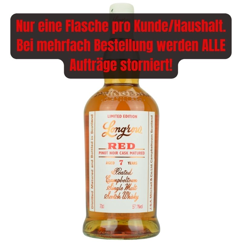 Longrow RED 7 Jahre
