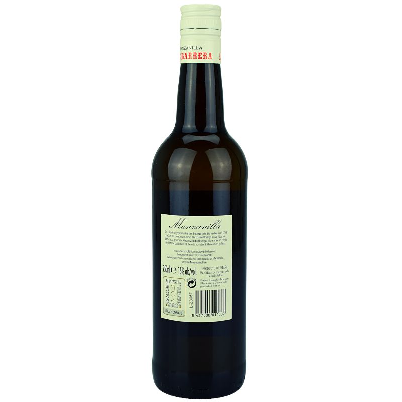 La Cigarrera Manzanilla – weitere Produktansicht