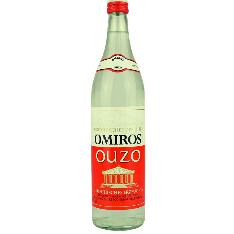 Omiros Ouzo – Produktansicht