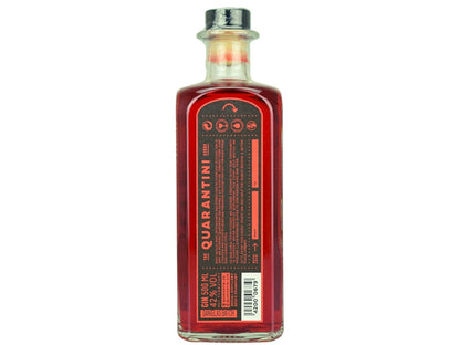 Quarantini Social Red Gin – Rückansicht