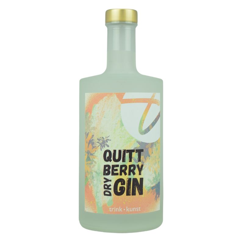 Quittberry Dry Gin – Produktansicht