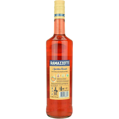 Ramazzotti Aperitivo Rosato 1 Liter – Rückansicht