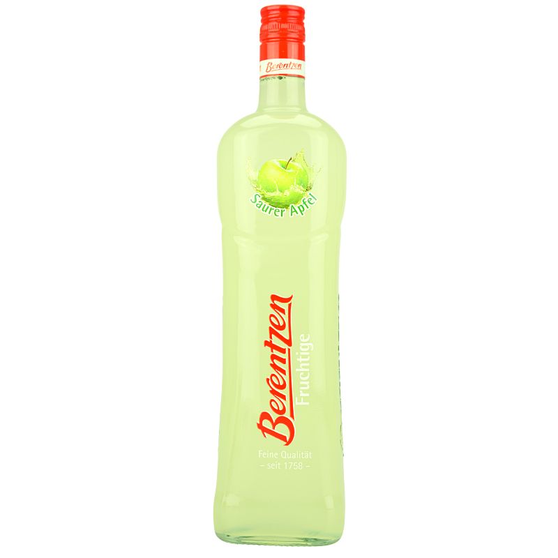 Berentzen Saurer Apfel 1 Liter – Produktansicht