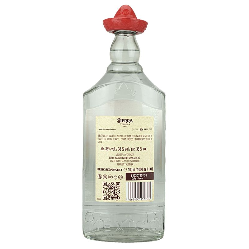 Sierra Tequila Blanco 1l