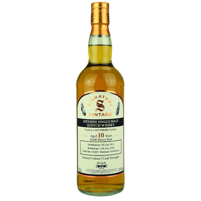 Sv Aultmore 2011/2022 Refill Sherry Butt