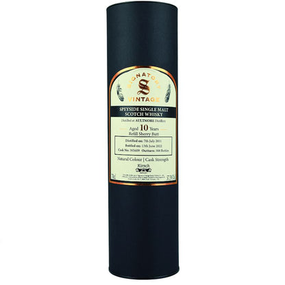 Sv Aultmore 2011/2022 Refill Sherry Butt