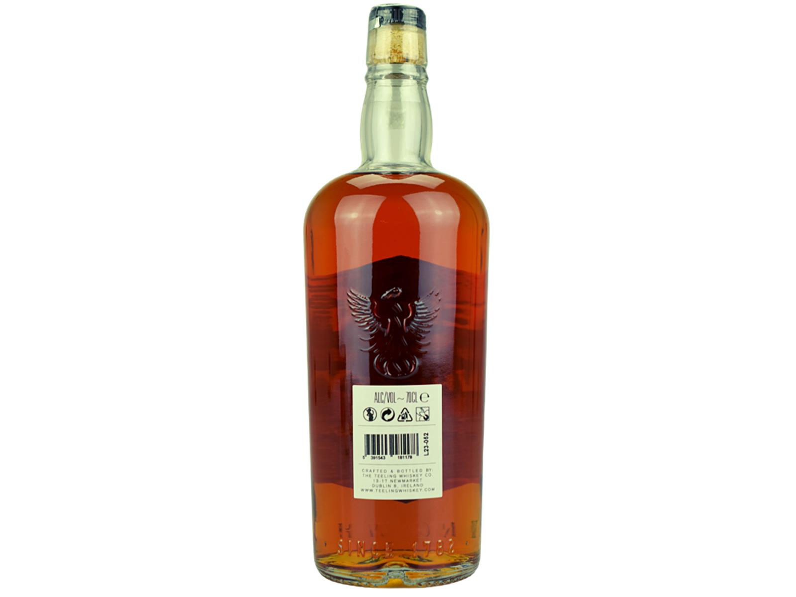 Teeling Borco PX Cask 14Y – Rückansicht