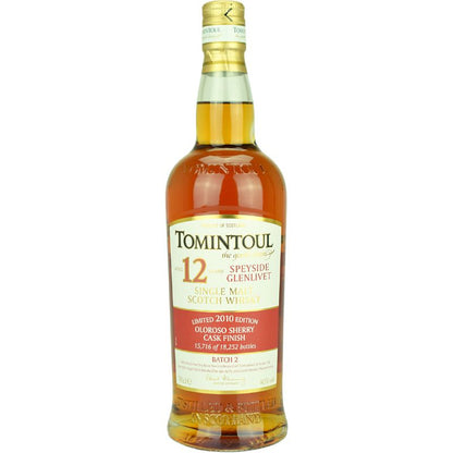 Tomintoul 12 Years Oloroso Finish Batch 2