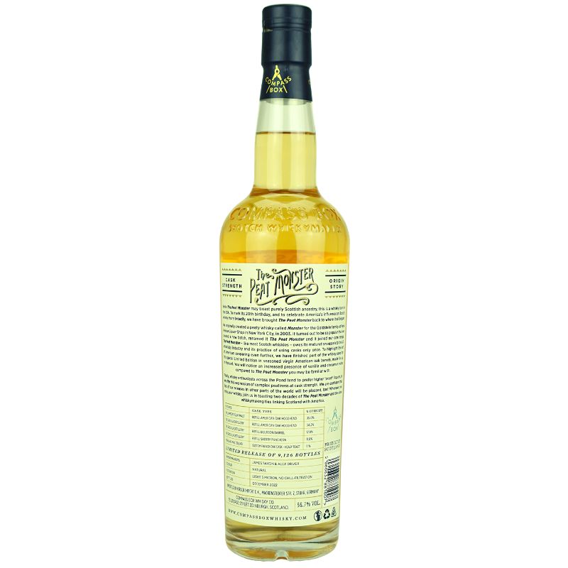 Compass Box Peat Monster Cask Strength