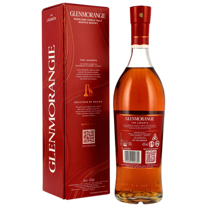 Glenmorangie The Lasanta 15 Jahre – Rückansicht