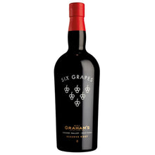 Graham's Six Grapes Reserve Port 0,75 l – Vorderansicht der Flasche
