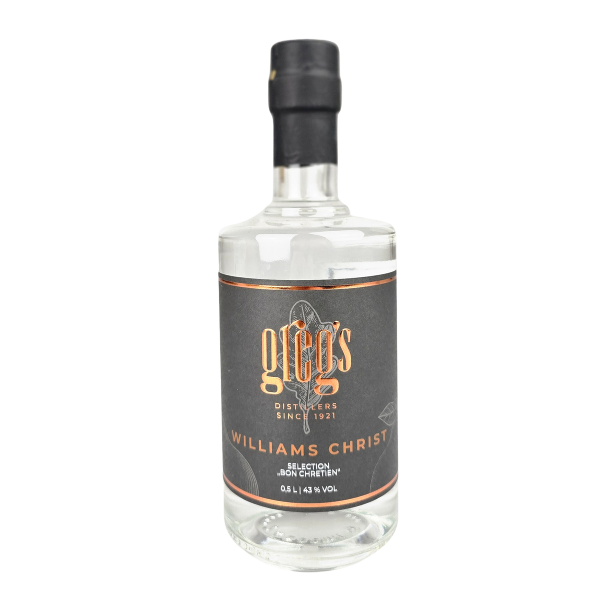 Gregs Williams Christ Selection 0,5 l – Vorderansicht