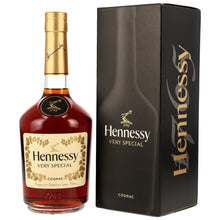 Hennessy V.S Cognac 0,7 l mit Geschenkbox – Vorderansich