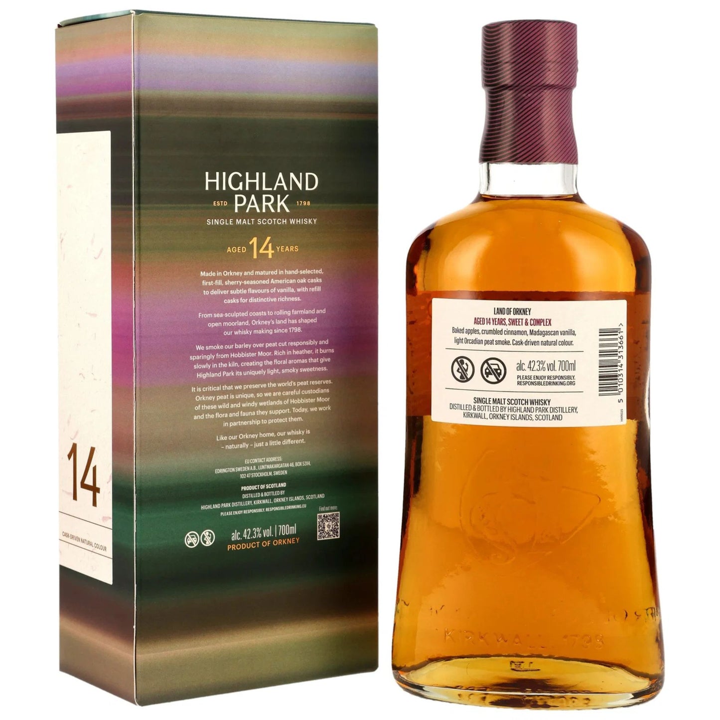 Highland Park 14 Jahre Land of Orkney