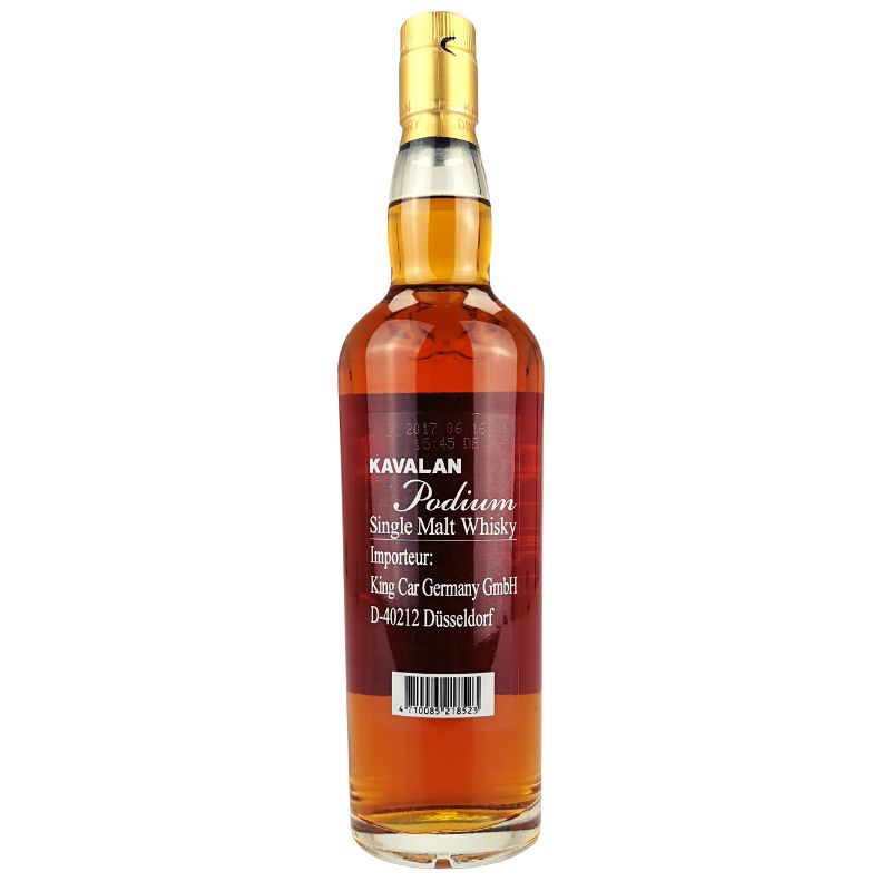 Kavalan Podium – weitere Produktansicht