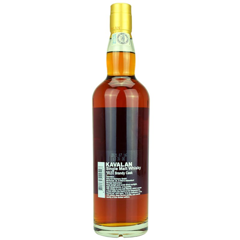 Kavalan Solist Brandy Cask – weitere Produktansicht
