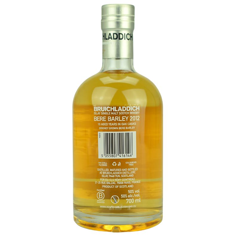Bruichladdich Bere Barley 2012 – weitere Produktansicht