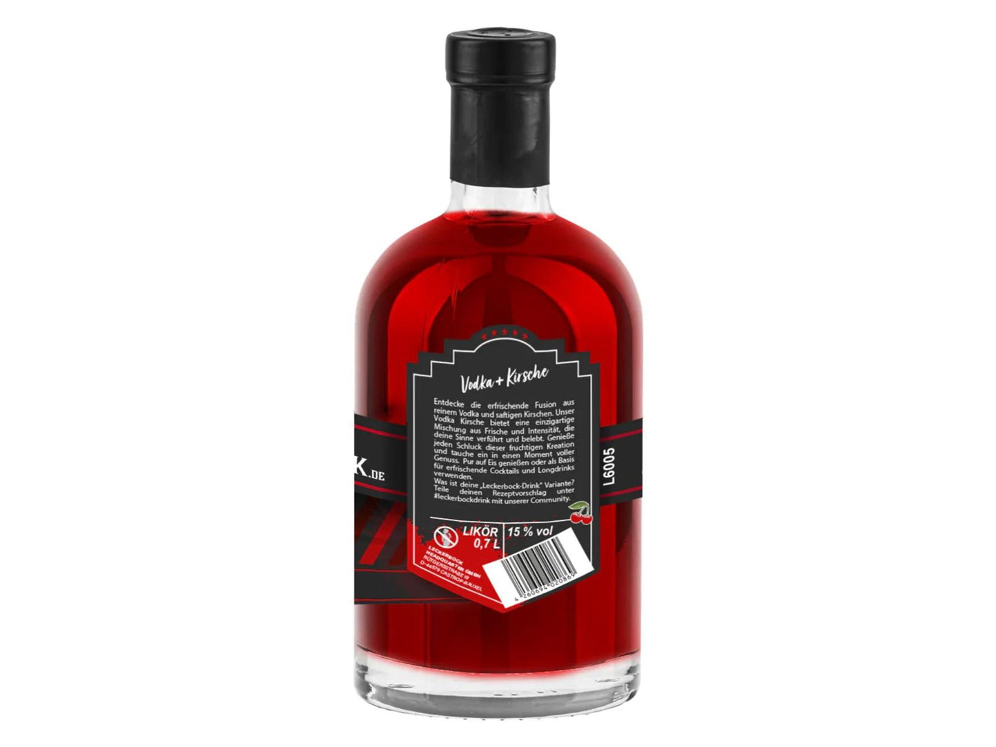 Leckerbock Vodka Kirsche – Produktansicht