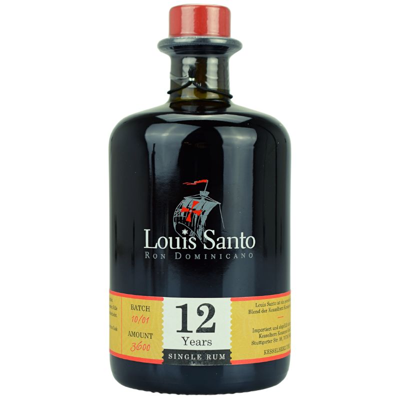 Louis Santo 7 Jahre Single Rum – Produktansicht