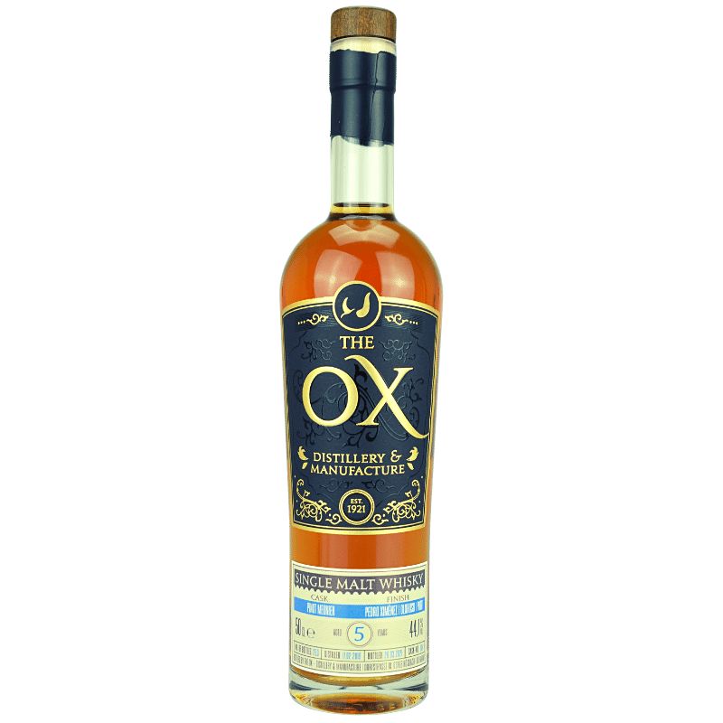 Ox Distillery 5 Jahre Quadruple Cask – Produktansicht